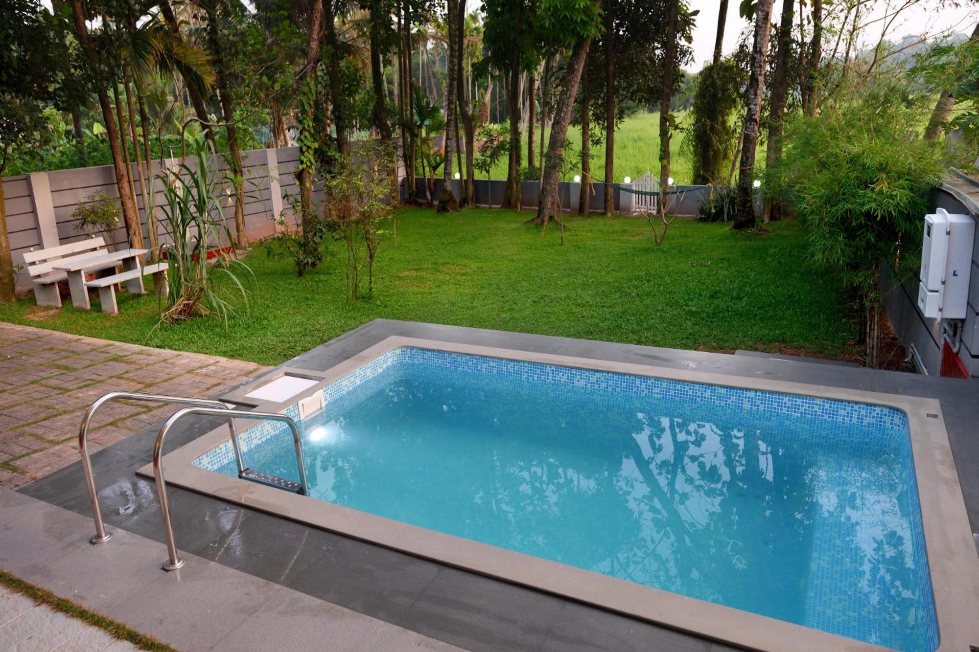 Serene Retreat Kochi Bagian luar foto