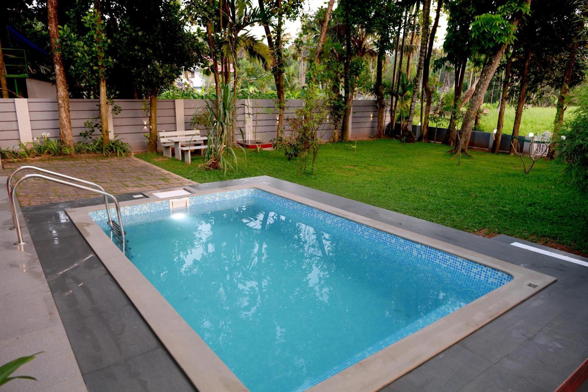 Serene Retreat Kochi Bagian luar foto